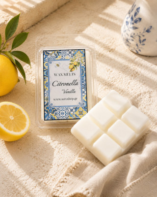 CITRONELLA VANILLA WAX MELTS